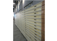 panneau d'isolation de chambre froide d'unité centrale de largeur de 1000mm avec la surface d'acier inoxydable